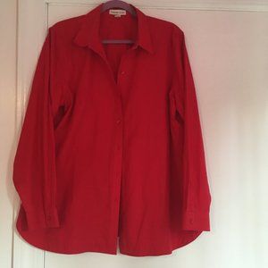 Like new Coldwater Creek blouse/button front big shirt